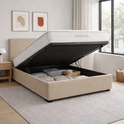 Essenzia Matelas SPRING 600 SLIM 17 cm 110x220 Ressorts