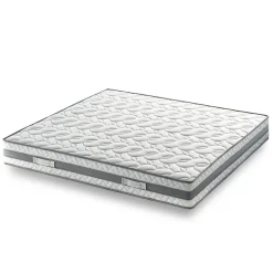 Provence Literie matelas face de contact Mémoire de Forme 62 Kg/m3 100x200 x 21 cm Très Ferme - 7 Zones de Confort - Noyau Aertech+ 35 Kg/m3 HR Hau