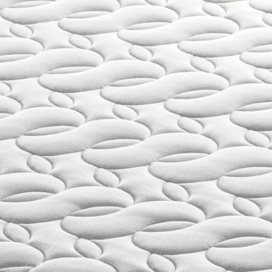 Provence Literie matelas face de contact Mémoire de Forme 62 Kg/m3 100x200 x 21 cm Très Ferme - 7 Zones de Confort - Noyau Aertech+ 35 Kg/m3 HR Hau