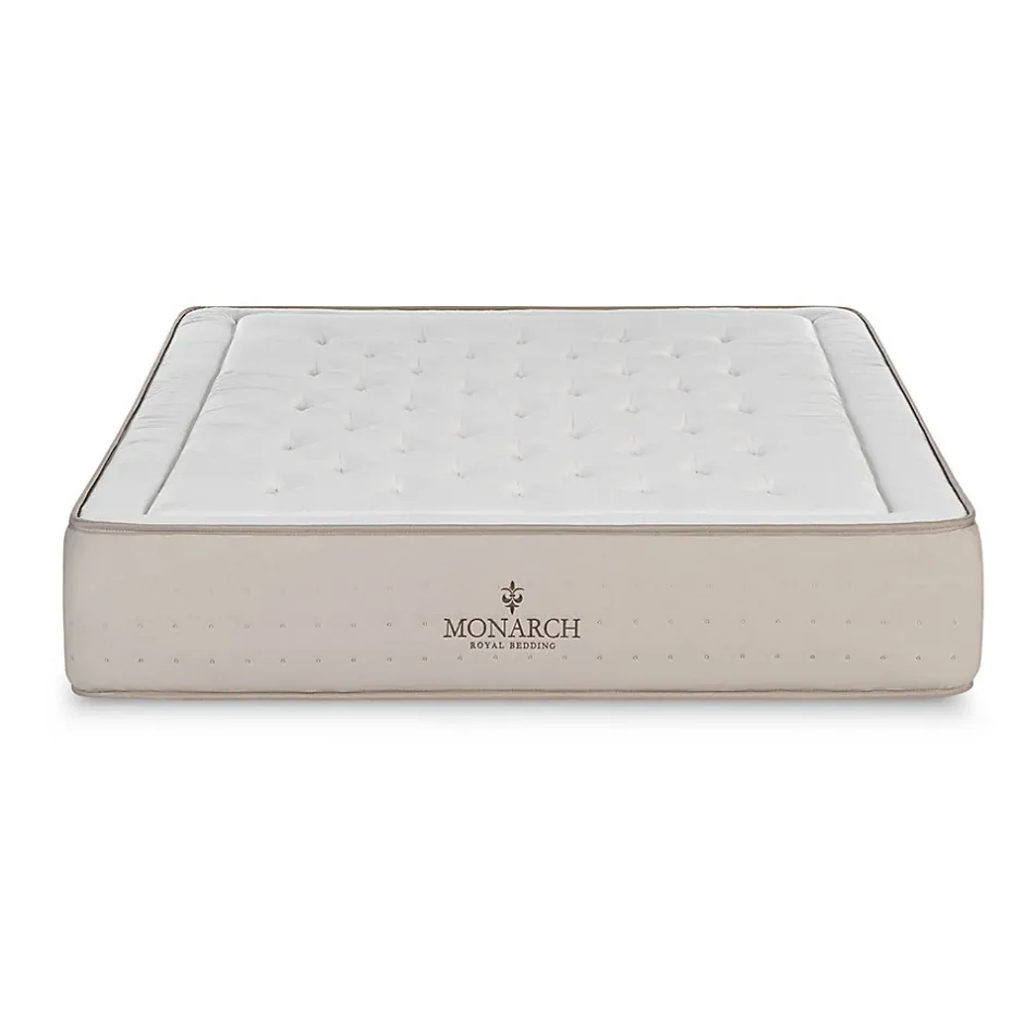 Monarch Matelas Grand Sublime Majestic - Ressorts Ensachés Taille 180 x 160 cm Hauteur 28 cm