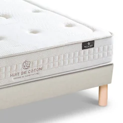 Nuit De Coton Matelas Latex 100% Naturel Prélude 2.0 140x200 cm