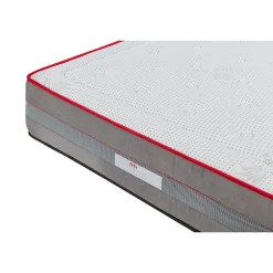 Mercado Do Colchão Matelas Luxury - ressorts ensachés et viscoélastique pour un soutien adaptatif, 27 cm.