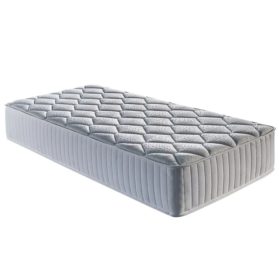 Literie Julien Matelas Marie a Ressorts Ensaches + 3,5 cm matelas face de contact latex en 70 Kg/m3-90x190 Hauteur +/- 25,5 cm - Accueil Moelleux Discount