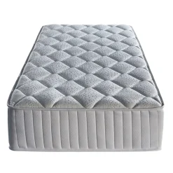 Literie Julien Matelas Marie a Ressorts Ensaches + 3,5 cm matelas face de contact latex en 70 Kg/m3-90x190 Hauteur +/- 25,5 cm - Accueil Moelleux Discount