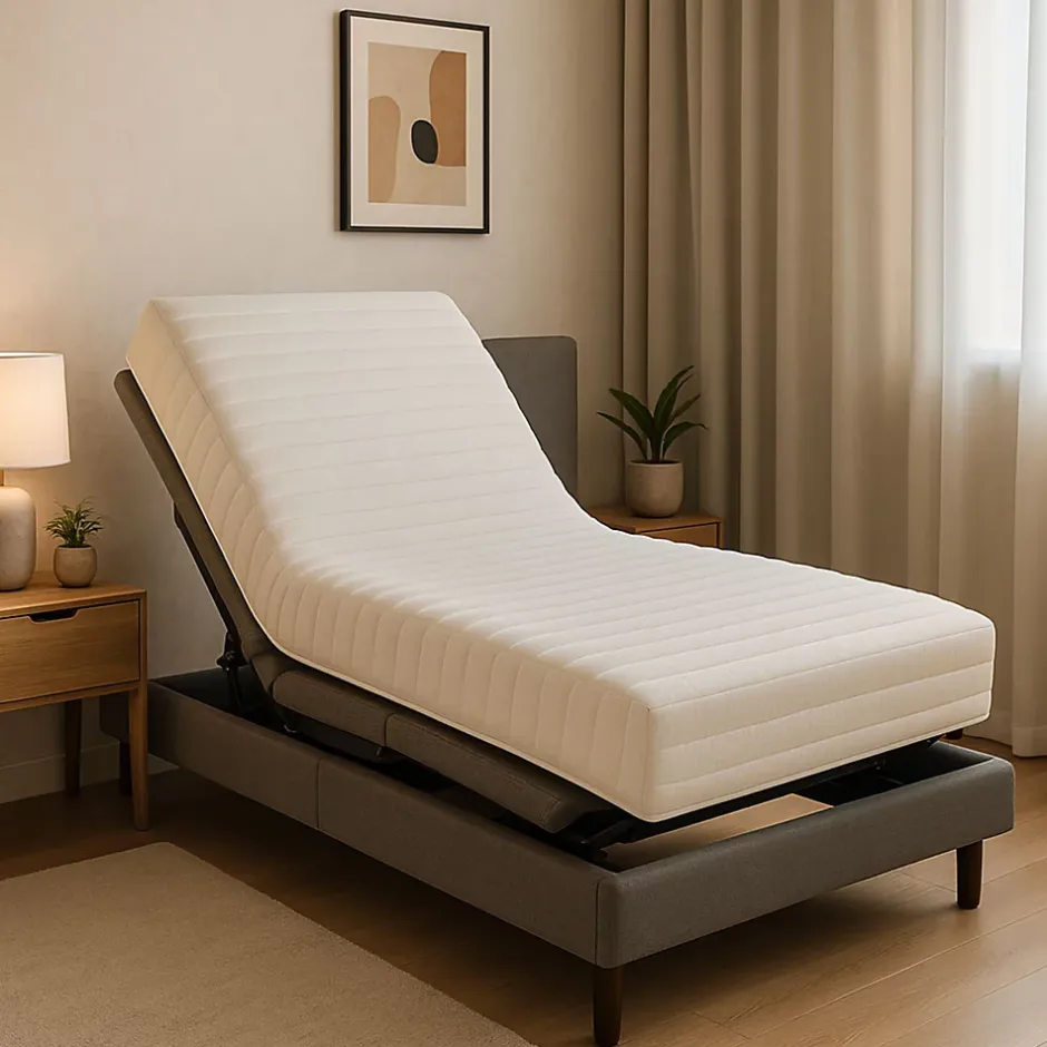 Literie Julien Matelas Mémoire de Forme 60 Kg/m3 80x200 x 21 cm Trés Ferme - 5 Zones de Confort - Noyau Aertech+ 35 Kg/m3 HR Derniére Génération Online