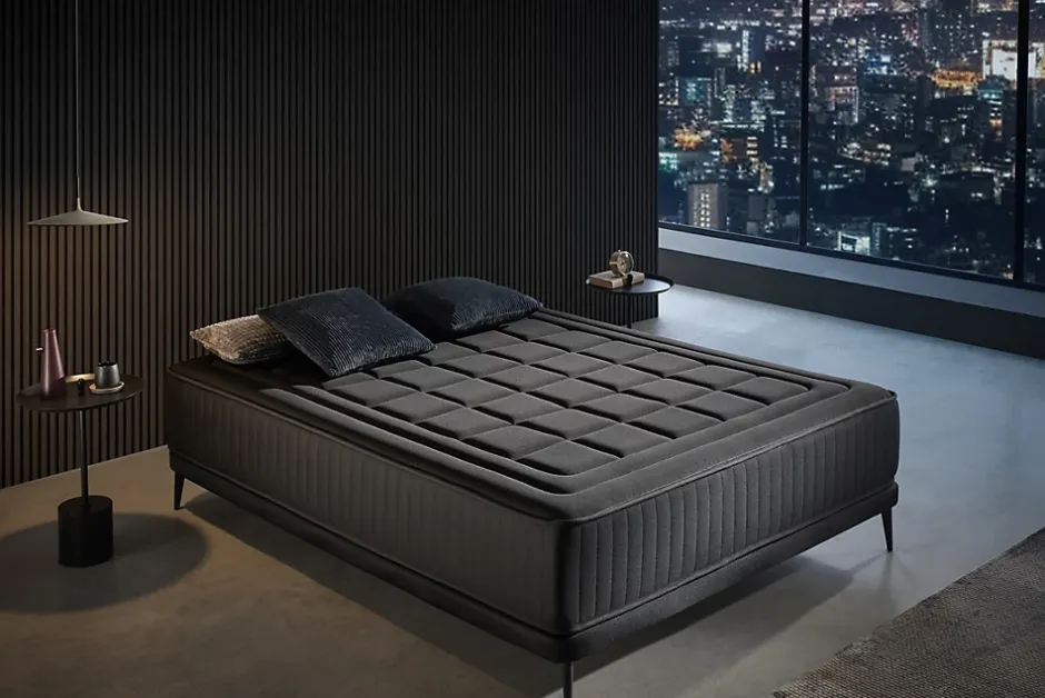 Moonia Matelas Mousse à memoire de forme Magnum Black - 180X200 cm - Outlet