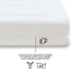 Olympe Literie Matelas Mousse Egio 140x200 cm Accueil Latex Like New