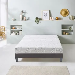 Olympe Literie Matelas Mousse Eupraxie 140x190 cm Accueil Mémoire de forme