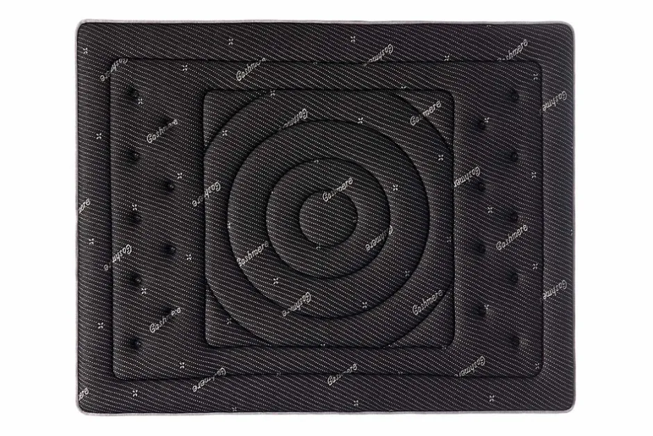 Moonia Matelas Mousse Premium Black Multizone, 27cm, 160x200cm - Hot