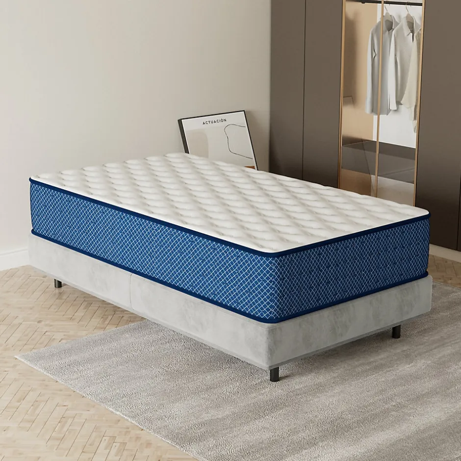 Teeno Matelas mousse 160x200 cm, epaisseur 30 cm Ferme 7 zones de confort en mousse, Réversible Soutien Parfait