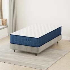 Teeno Matelas mousse 160x200 cm, epaisseur 30 cm Ferme 7 zones de confort en mousse, Réversible Soutien Parfait