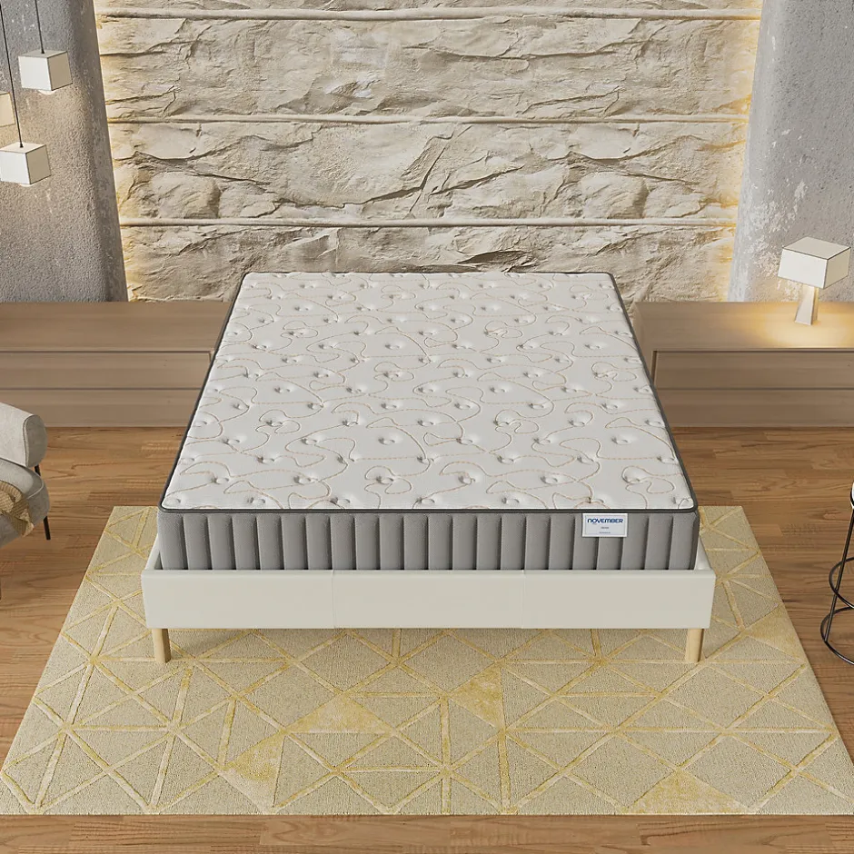 November Matelas Mousse 160x200 cm ORIONIS Accueil Mémoire de forme épaisseur 16 cm