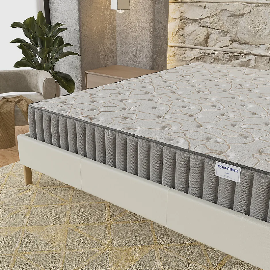 November Matelas Mousse 160x200 cm ORIONIS Accueil Mémoire de forme épaisseur 16 cm