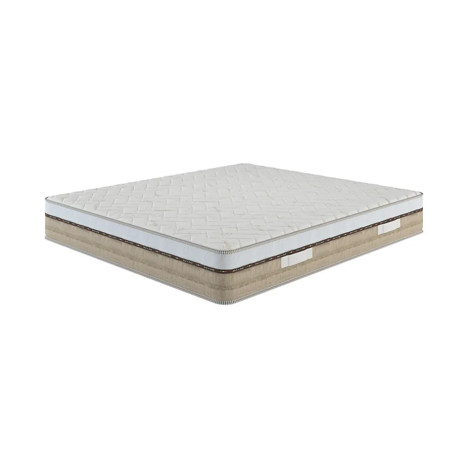 Talamo Italia Matelas mousse 80x200 cm accueil dynamique soutien moelleux epaisseur 25 cm housse de matelas