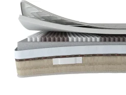 Talamo Italia Matelas mousse 80x200 cm accueil dynamique soutien moelleux epaisseur 25 cm housse de matelas