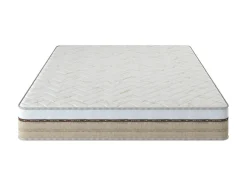 Talamo Italia Matelas mousse 80x200 cm accueil dynamique soutien moelleux epaisseur 25 cm housse de matelas