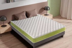 Dagostino Home Matelas Mousse 135x190 Evergreen, Ferme, Réversible, Côté Été/hiver, H15 Cm Outlet