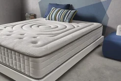 Simpur Low Cost Matelas mousse 140x190 Imperial Cachemire, 25 cm, confort multizone, accueil moelleux, ferme, anti-acarien et hypoallergénique