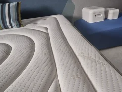 Simpur Low Cost Matelas mousse 120x190 Imperial Cachemire, 25 cm, confort multizone, accueil moelleux, ferme, anti-acarien et hypoallergénique Outlet