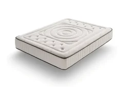 Simpur Low Cost Matelas mousse 120x190 Imperial Cachemire, 25 cm, confort multizone, accueil moelleux, ferme, anti-acarien et hypoallergénique Outlet