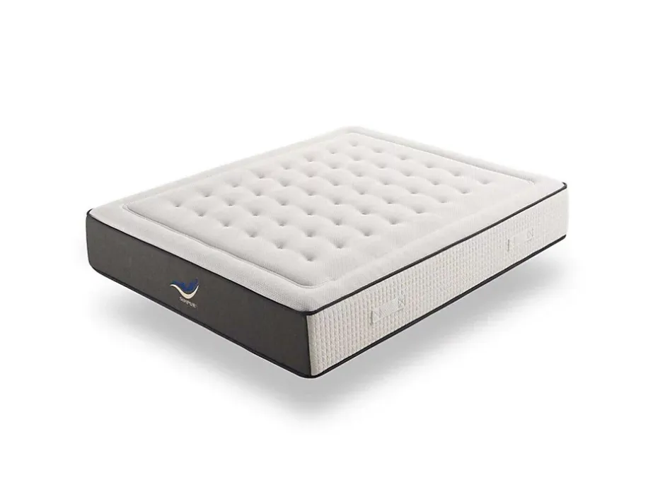 Simpur Low Cost Matelas mousse 90x200 therapy carbone anti stress mousse h.r. épaisseur 19 cm tissu 3d système airfresh Clearance