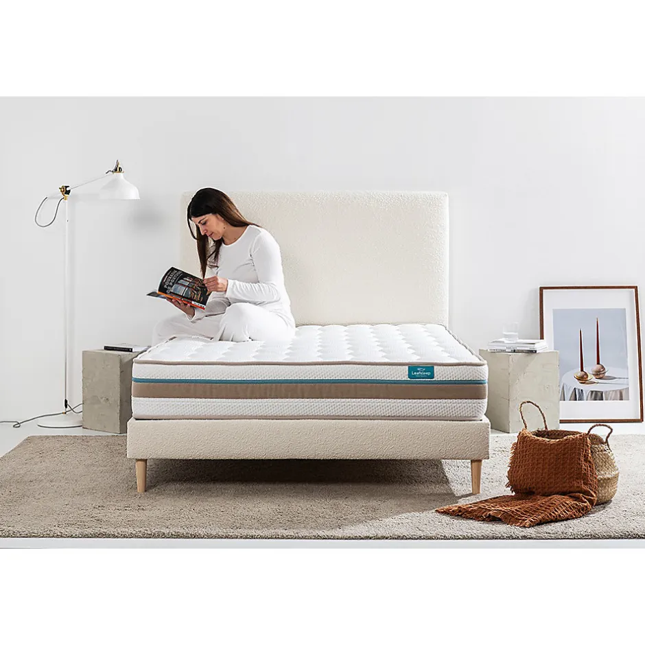 Leafsleep Matelas Nature Cloud Visco 190 x 140 cm