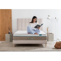 Leafsleep Matelas Nature Spring Visco 190 x 140 cm Outlet