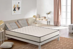 Moonia Matelas Noyau HR Slim Max 15cm, 140 X 190cm -