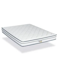 Bellecour Matelas Ressorts Bartoldi 140x200 cm Accueil Mousse supersoft Discount