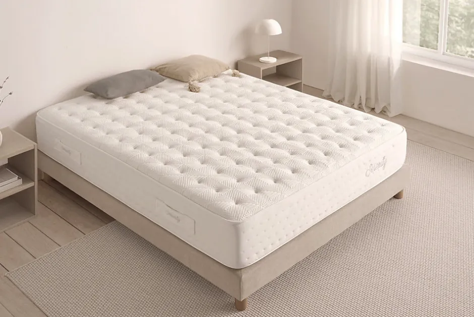 Moonia Matelas Ressorts Ensachés Serenity, 30cm, 140x190cm -