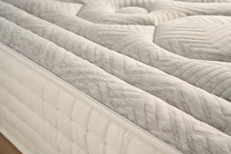 Moonia Matelas Ressorts Ensachés Biocrystal Selenium Spring, 30cm, 135x200cm -