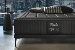 Moonia Matelas Ressorts Ensachés Black Spring Royal, 30cm, 140x190cm -