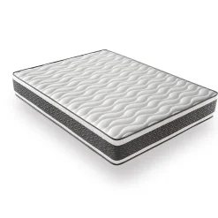 Dagostino Home Matelas Ressorts Ensachés 140x190 Montecarlo, Ferme, Réversible, Côté Été/hiver, H25 Cm