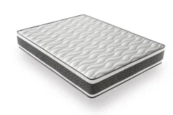 Dagostino Home Matelas Ressorts Ensachés 140x190 Montecarlo, Ferme, Réversible, Côté Été/hiver, H25 Cm