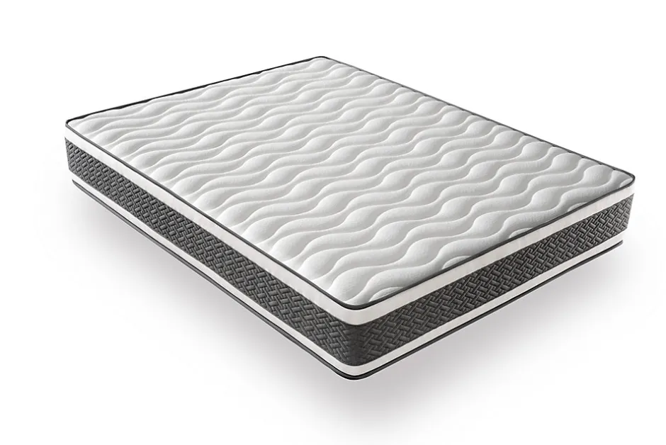 Dagostino Home Matelas Ressorts Ensachés 140x190 Montecarlo, Ferme, Réversible, Côté Été/hiver, H25 Cm