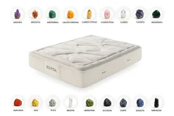 Moonia Matelas Ressorts Ensachés Biocrystal Gold Spring, 30cm, 160x200cm - Sale