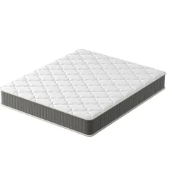 Teeno Matelas Ressorts 160x200 Épaisseur 20 cm Confort,Ergonomique 7 Zones Ergonomique New