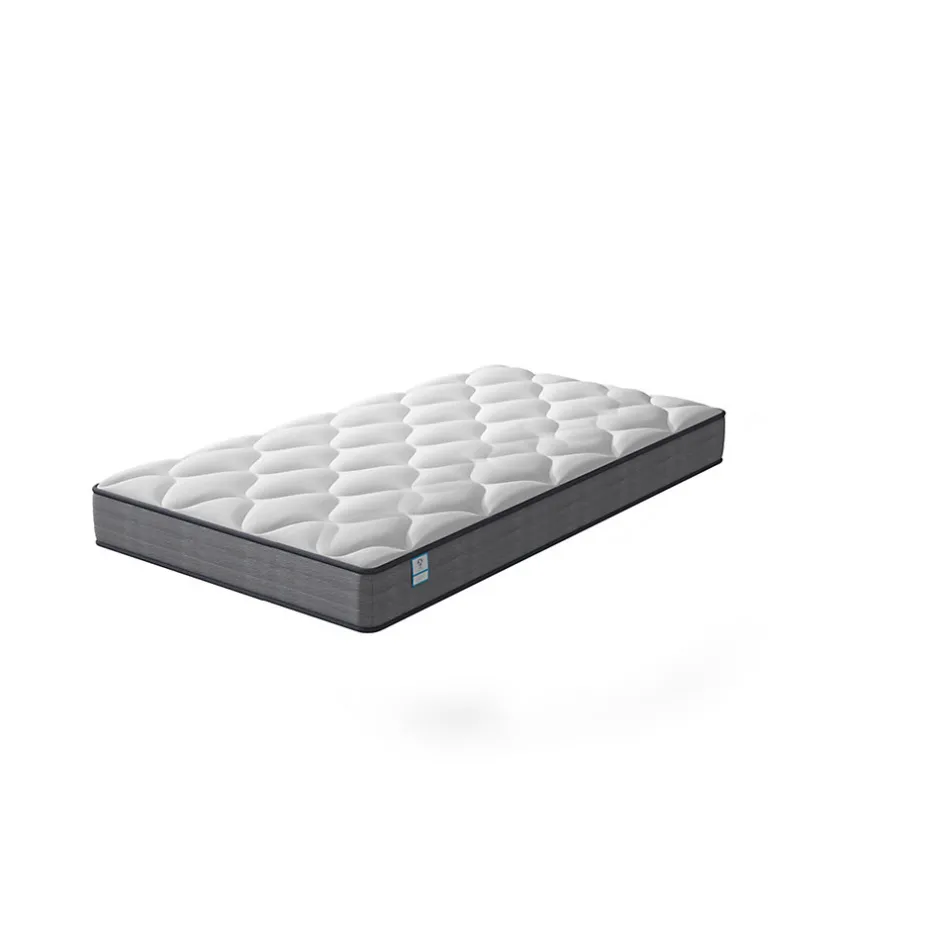 Teeno Matelas Ressorts 90x190x20cm, Confort, 7 Zones Ergonomique