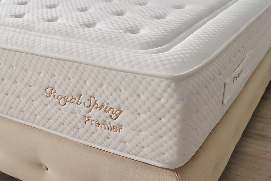 Moonia Matelas Royal Spring Premier en Latex HR 30, 140x200cm -