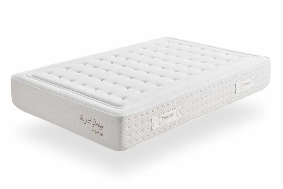 Moonia Matelas Royal Spring Premier en Latex HR 30, 140x200cm -