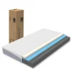 Blackcolors Matelas réversible 160x200cm,hauteur 20cm,degré de fermeté H3 & H4,côté souple et ferme,mousse confort 7 zones,Öko-Tex 100