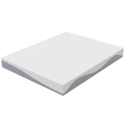 Blackcolors Matelas réversible 160x200cm,hauteur 20cm,degré de fermeté H3 & H4,côté souple et ferme,mousse confort 7 zones,Öko-Tex 100