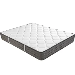 Juanio Matelas SAJA, réversible en mousse 3D, face été/ hiver, mémoire de forme, indépendance du couchage - 140 X 190 X 20 cm