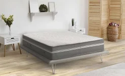 Talamo Italia Matelas simple Dlesc, matelas en mousse à mémoire de forme et microressorts ensachés,, 80x190h32 cm Hot