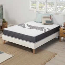 Vs Venta-Stock Matelas Sleep Plus à Mémoire de Forme 160x200 cm, 16 cm de Hauteur