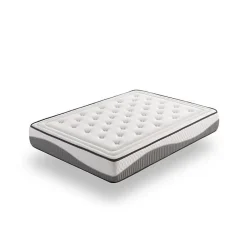 Eccox Matelas viscoélastique - - Clean Plus - 135x200 cm - Épaisseur 28 cm - Anti-acarien