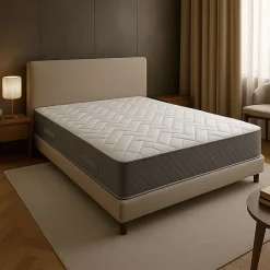 Literie Julien Matelas 160x200 - 21 cm - 80 Kg/m3 - Accueil Ferme - 7 Zones de Confort - Soutien Ferme - Confort Optimal - Usage Quotidien - MATE Sale
