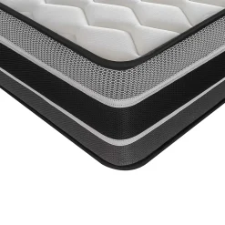 Cosmos Matelas 160x200 - 30 cm - Ressorts Ensachés Indépendants + Mousse HR - Blue Latex - Silencieux - 7 zones - Réversible - Felis New