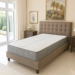 Literie Julien Matelas 70x190 - 24 cm - Tres Ferme - Confort Optimal - Usage Quotidien - Respiration Avancee - MATELAS MOONLIGHT