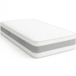 Provence Literie Matelas 80x200 21 cm Ferme - 7 Zones de Confort - Noyau Aertech+ Haute Densité - Confort Optimal - Usage Quotidien - MATELAS DELUX Sale